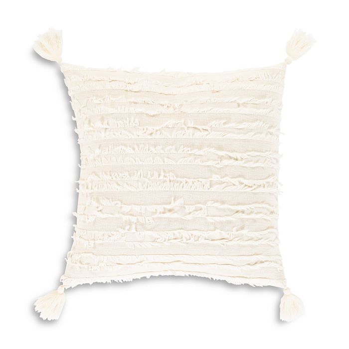Surya Sereno Decorative Pillow, 22 X 22 In Ivory