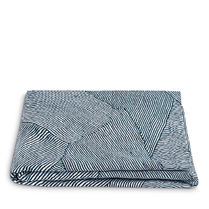 Matouk Fitted Sheet, California King In Navy