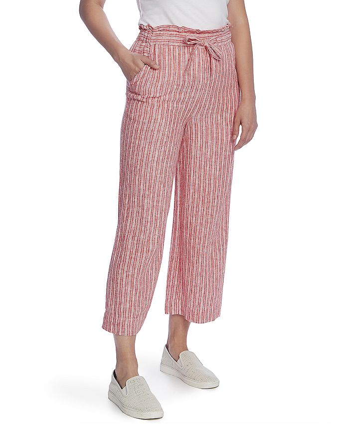 Vince camuto top striped pants