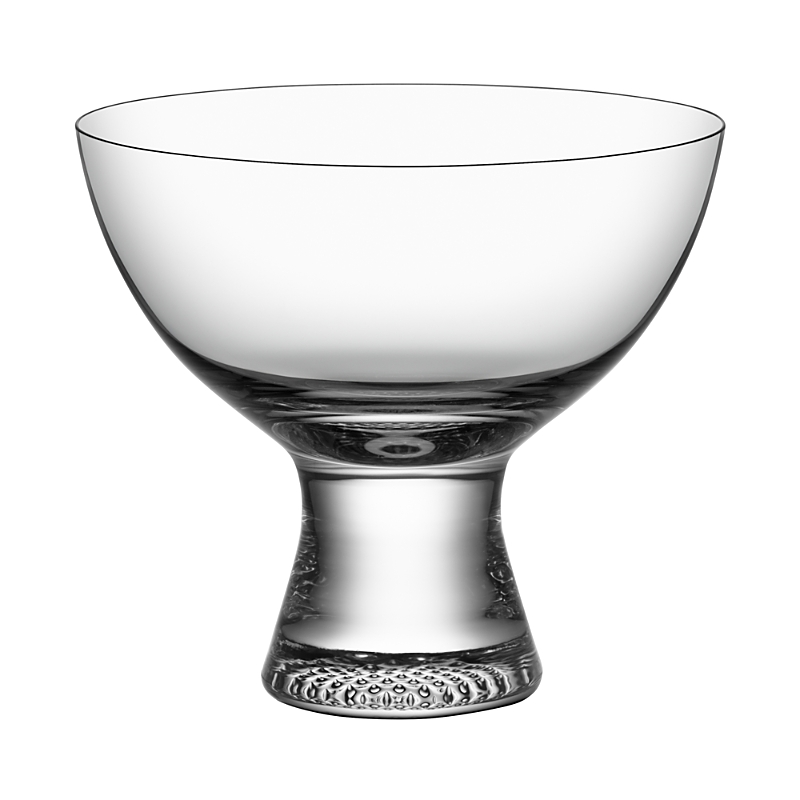 Kosta Boda Limelight Bowl On Foot