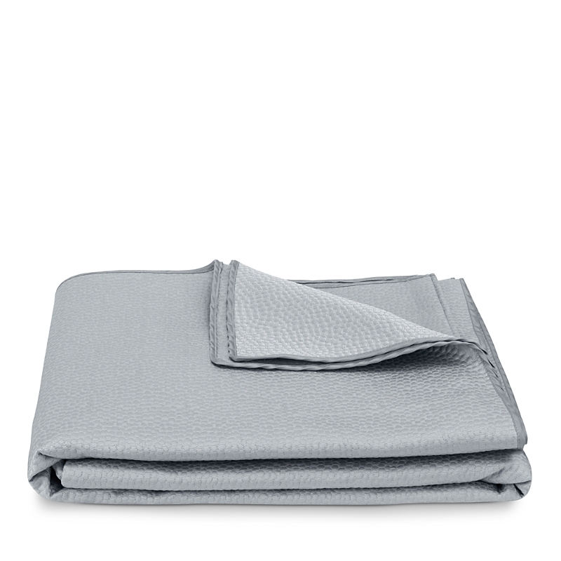 Matouk Eden 615 Thread Count Coverlet In Pool