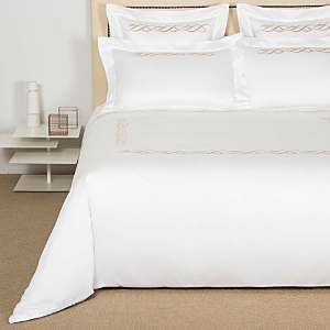 Frette Pearls Embroidery Duvet Cover, Queen
