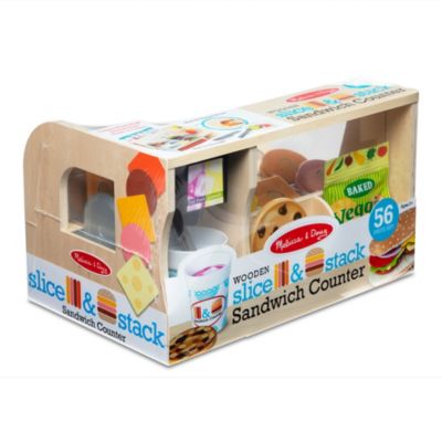 Slice & Stack Sandwich Counter Play Set - Ages 3-6
