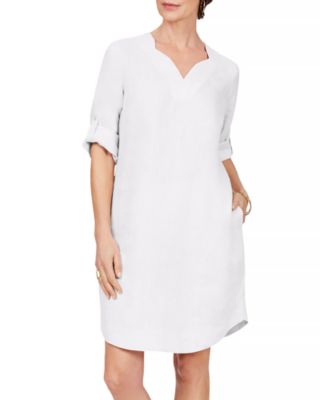 cheap white linen dresses