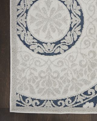 Nourison Key Largo KLG03 Area Rug, 5'3" x 7'3"
