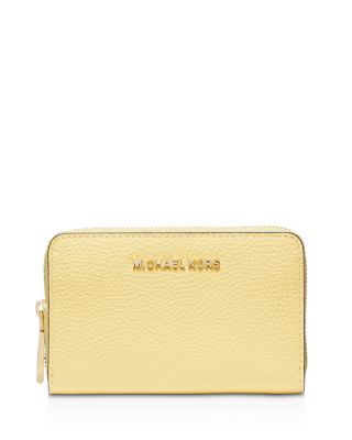 michael kors leather card case