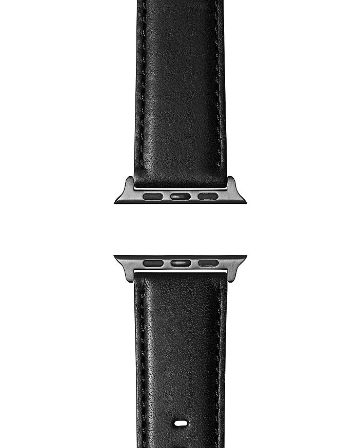 SHINOLA ANILINE LEATHER STRAP FOR APPLE WATCH, 24MM,S1120149281