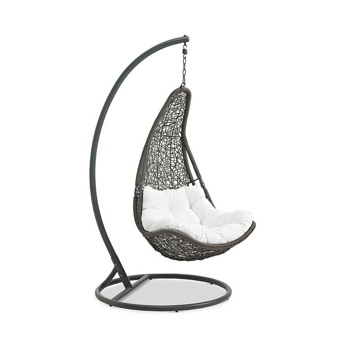 Abate outdoor patio swing chair with stand new arrivals