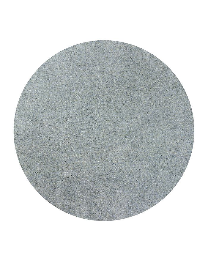 Kas Bliss Heather 1582 Round Area Rug, 8' X 8' In Blue