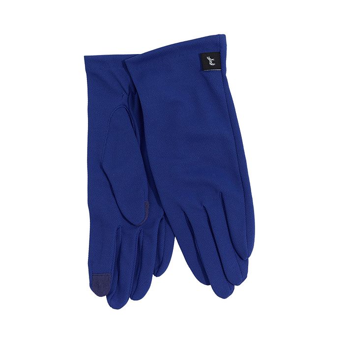Echo Solid Summer Gloves In Cobalt