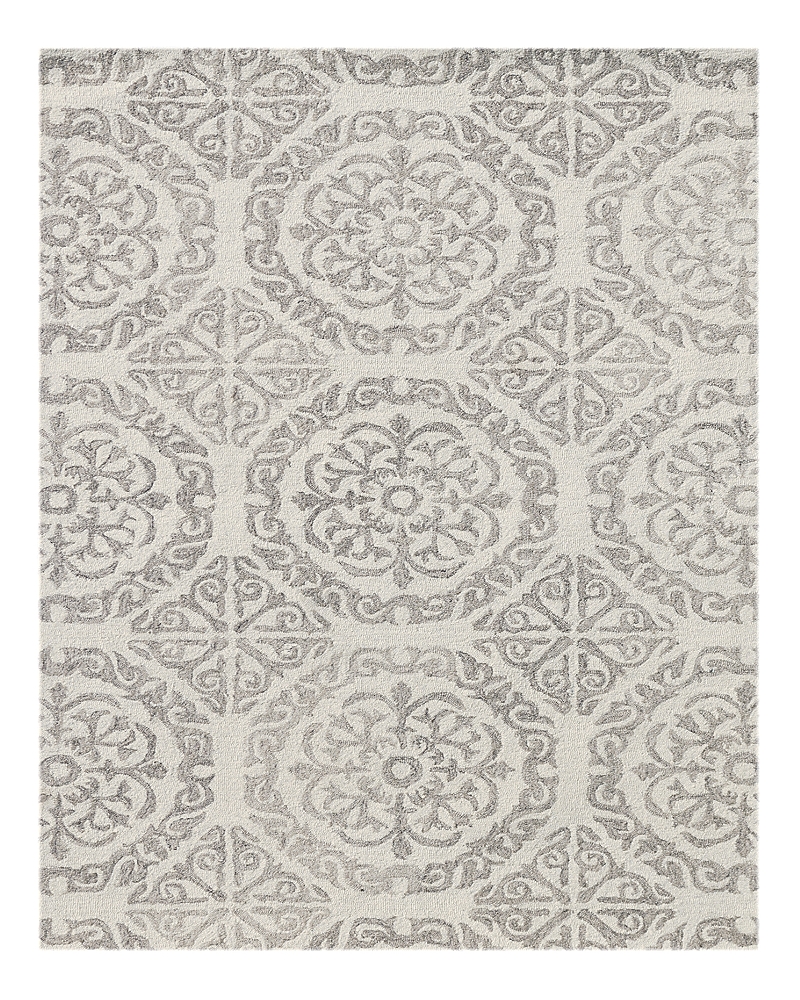 Amer Rugs Boston Bos-22 Area Rug, 8' X 11' In White