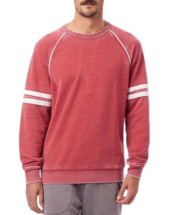 ALTERNATIVE CHAMP THROWBACK BURNOUT FRENCH TERRY SWEATSHIRT,43125FH