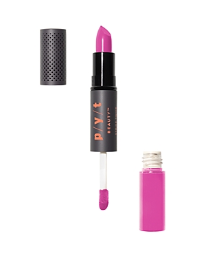 Pyt Beauty Dual Ended Lip Gloss + Matte Lipstick In Legit - Fuscia