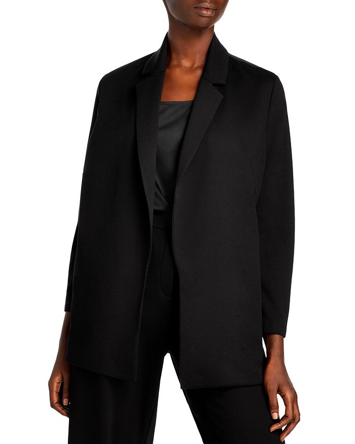 Eileen Fisher Plus Notch Collar Jacket Bloomingdale's