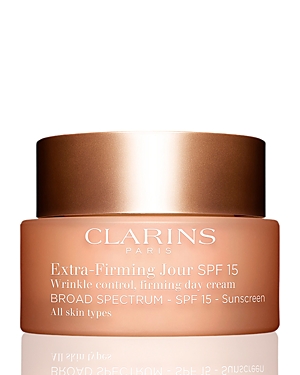 Clarins Extra-Firming & Smoothing Day Moisturizer, Spf 15 for All Skin Types 1.7 oz.