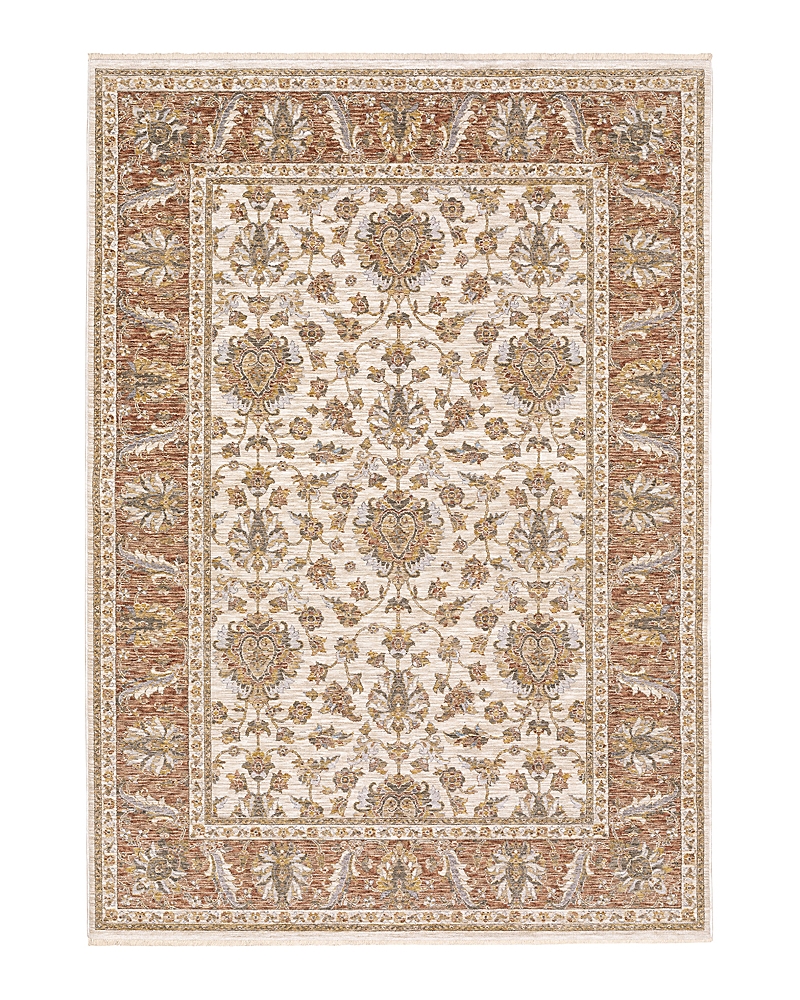 Oriental Weavers Maharaja 5091q Runner Area Rug, 2'3 X 7'6 In Brown