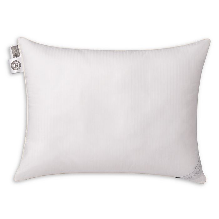 Shop Bloomingdale's My Flair Asthma & Allergy Friendly Down Standard Firm Pillow - 100% Exclusive In White