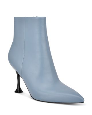 light blue booties