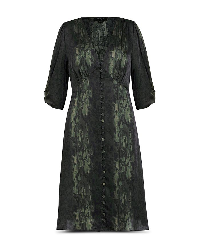 ALLSAINTS Kota Masala Printed Dress Bloomingdale s