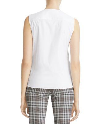 all white shell tops