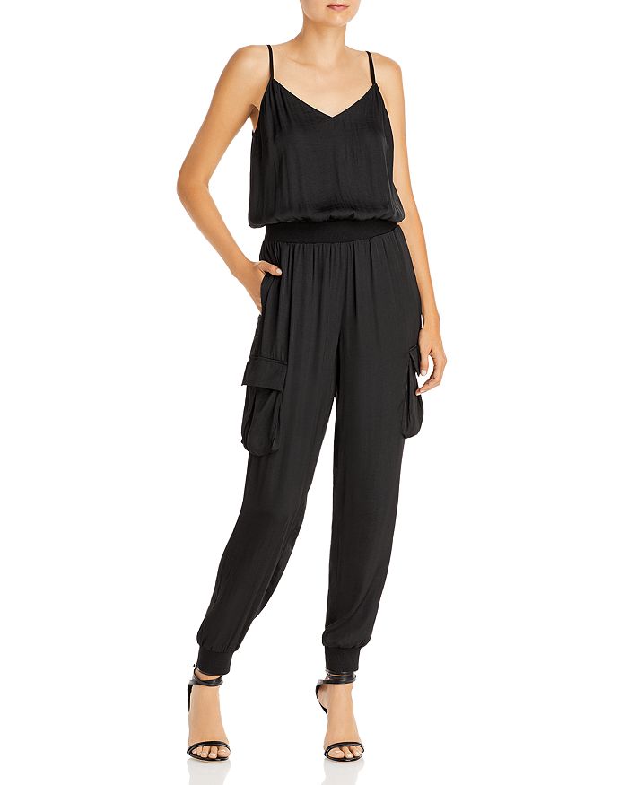 Bloomingdales aqua linksgewinde jumpsuit