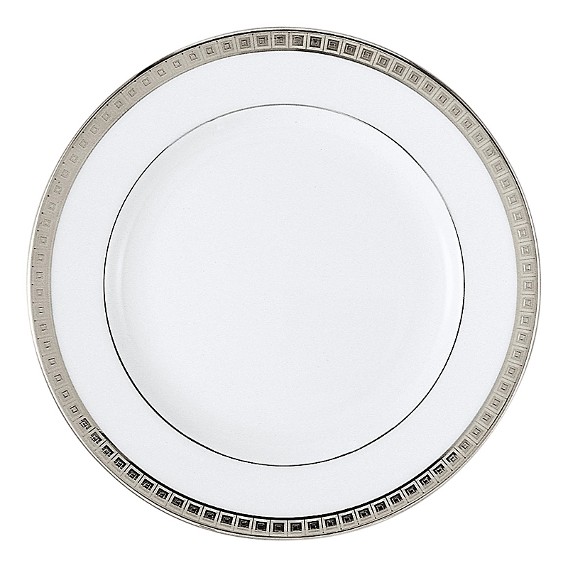 Bernardaud Athena Bread & Butter Plate In Platinum