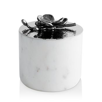 Michael Aram - Black Orchid Small Marble Luxe Candle