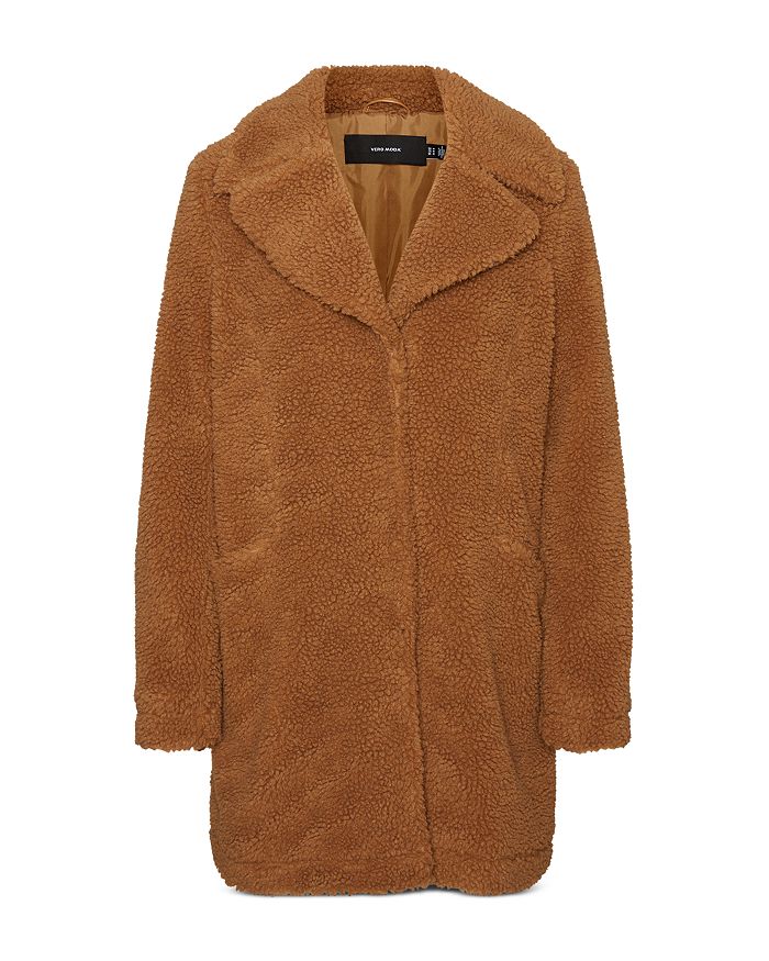 Kunstig Hurtig Sanselig Vero Moda Faux Fur Teddy Coat | Bloomingdale's