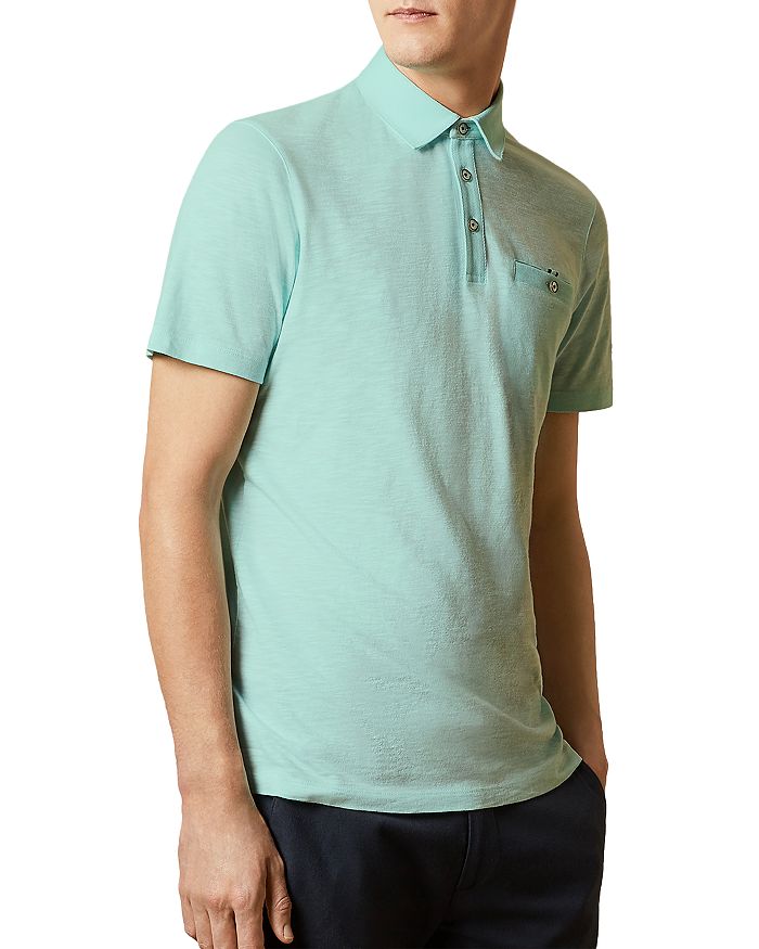 TED BAKER HEATHERED POLO,241290