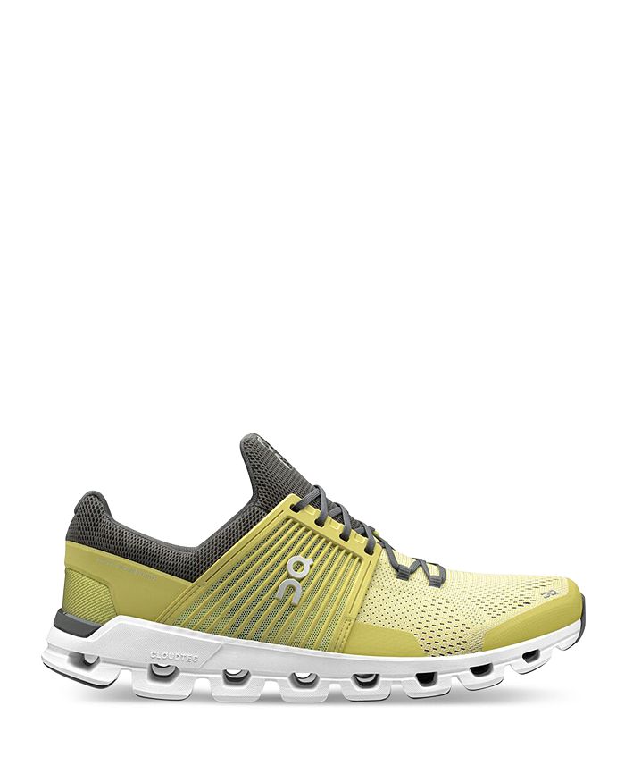 On Men's Cloudswift Lace Up Running Running Sneakers In Limelight