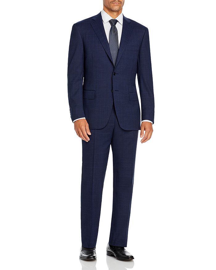 Canali Siena Tonal Plaid Classic Fit Suit | Bloomingdale's