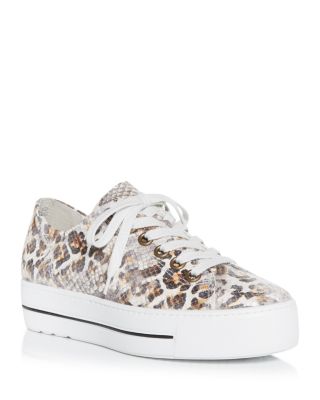 paul green leopard sneakers