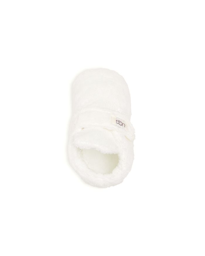 Shop Ugg Unisex Bixbee Faux Fur Booties - Baby In Cream