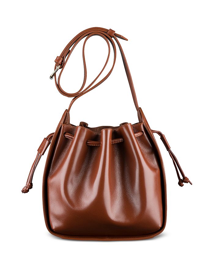A.P.C. Courtney Small Leather Bucket Bag | Bloomingdale's