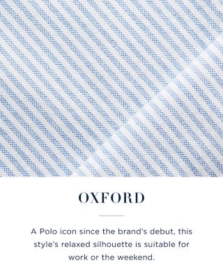 Classic Fit Long Sleeve Cotton Oxford Button Down Shirt