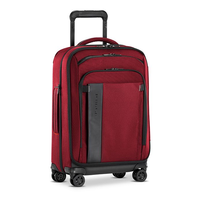 Briggs & Riley Zdx 22 Carry-on Expandable Spinner Suitcase In Brick