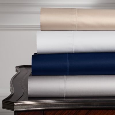 RL Organic Sateen Flat Sheet, King