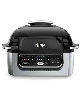 Ninja - Foodi 5-in-1 Indoor Grill with 4-Qt Air Fryer