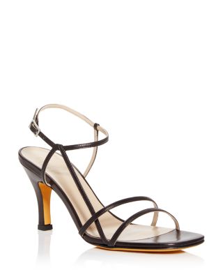womens strappy heeled sandals