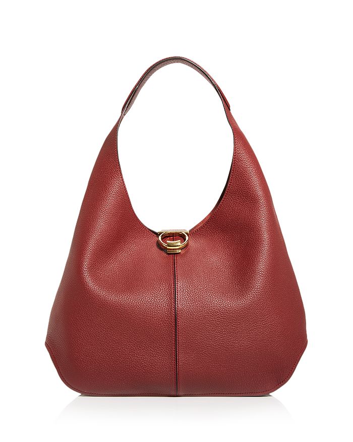 Salvatore Ferragamo Margot Leather Top Handle Bag