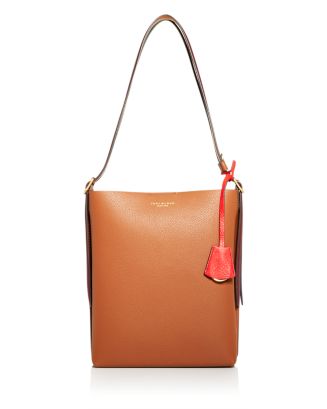 Tory Burch Perry Leather Bucket Bag | Bloomingdale's