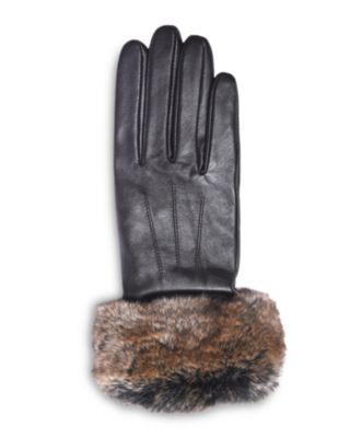 barbour gloves womens red