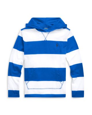 big pony cotton hooded tee