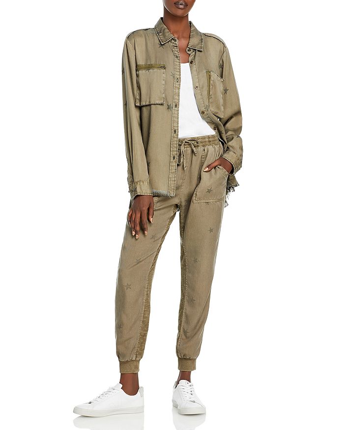 Vintage havana star cheap print jogger pants