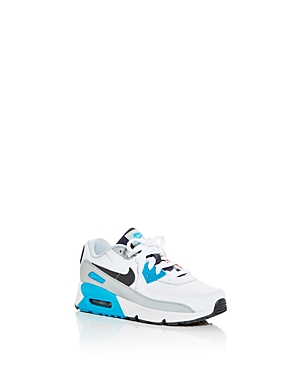 Nike Unisex Air Max 90 Low Top Sneakers - Toddler, Little Kid In White