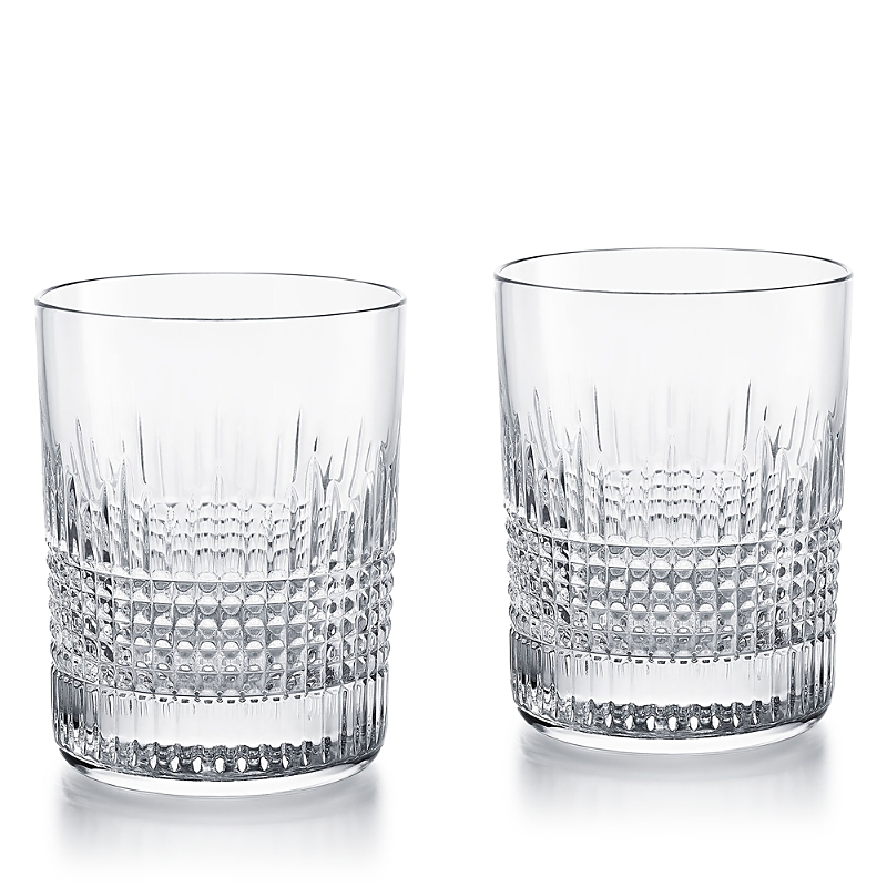 Baccarat Set Of 2 Nancy Tumblers