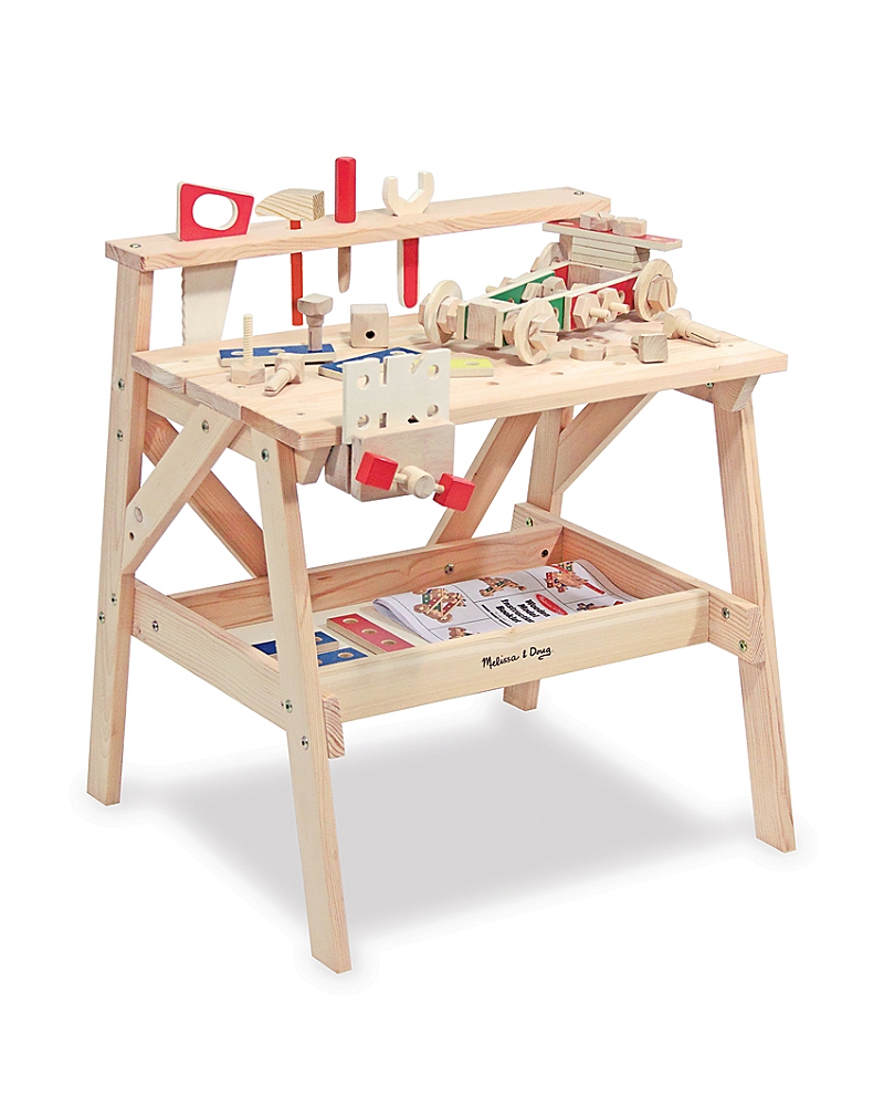 Melissa & Doug Wooden Project Workbench - Ages 3+