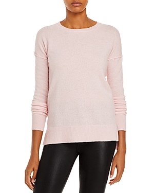 Aqua Cashmere High Low Cashmere Sweater - 100% Exclusive In Blossom