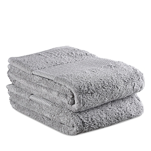 Delilah Home Organic Cotton Bath Sheet In Light Gray