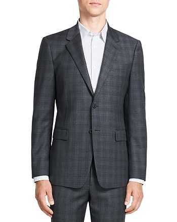 Theory Chambers Tonal Plaid Slim Fit Suit Jacket | Bloomingdale's